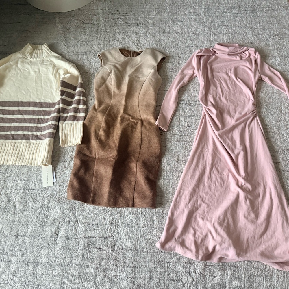 Lot of 3 Dresses: Brooks Brothers OGL Commense